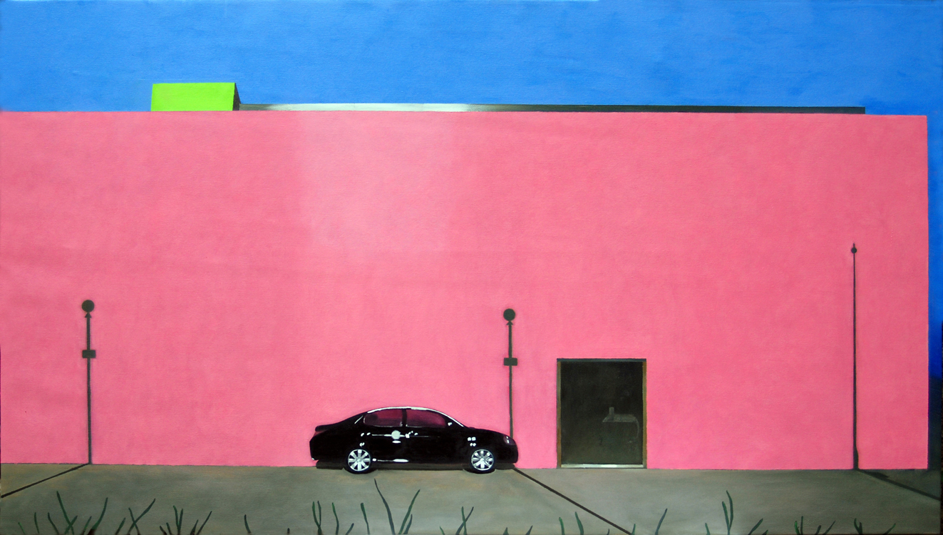 Melrose Oil on canvas, 93 x 163 cm