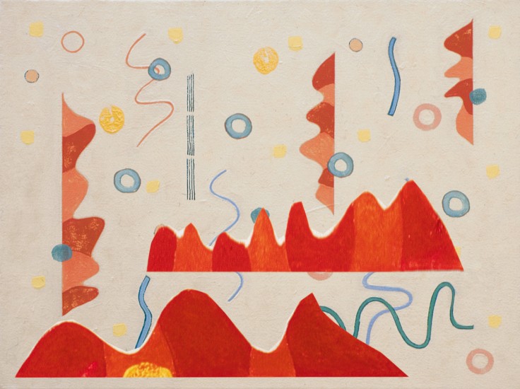 'Beach 2' by Patricia Wynn Davies