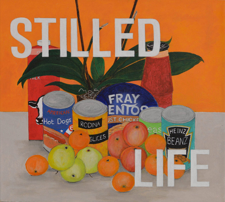 Stilled life Acrylic on canvas, 45 x 50 cm