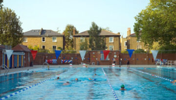'Swimming pool 5' by Patricia Wynn Davies